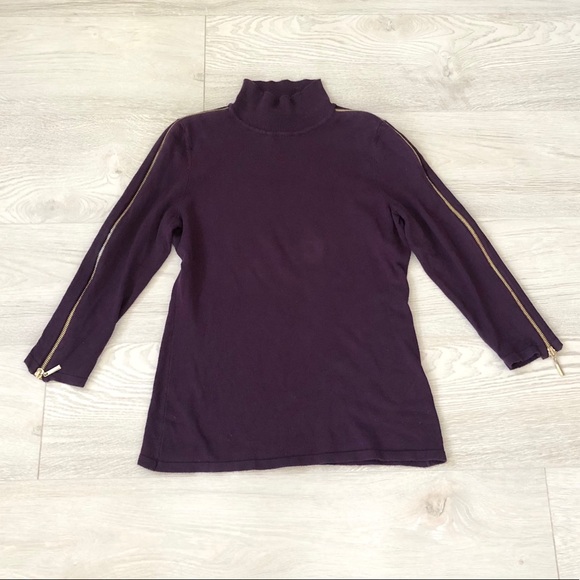 INC International Concepts Sweater Zipper Sleeves - Picture 15 of 16